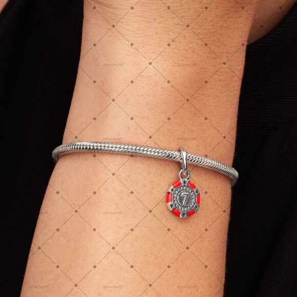 Pandora Lucky Chip Dangle Charm - Picture 4 of 4